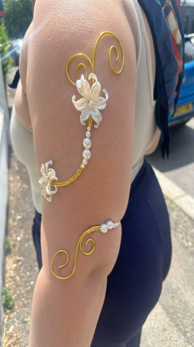 Aphrodite’s Bloom Arm Cuff