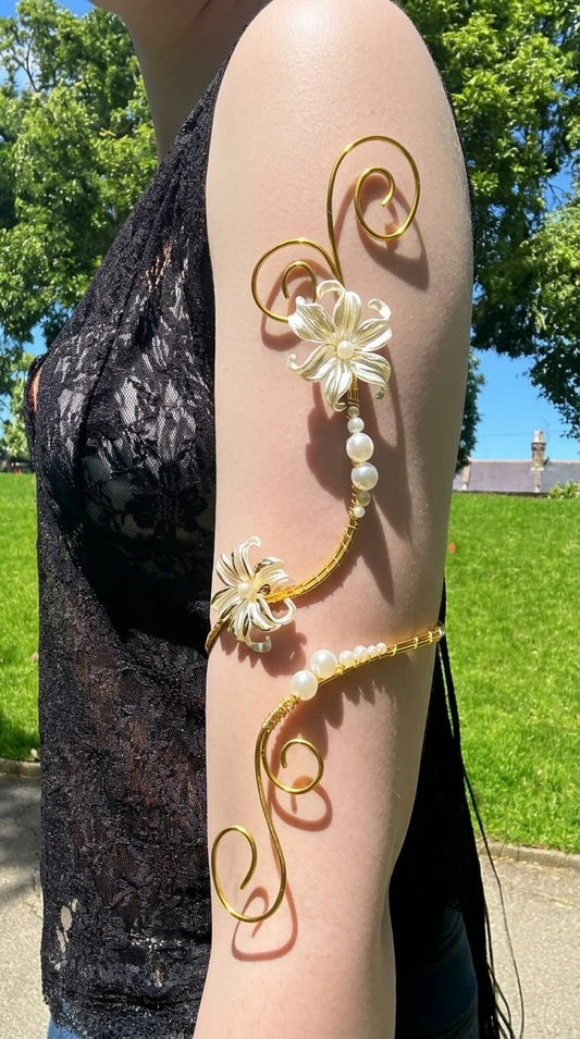 Aphrodite’s Bloom Arm Cuff
