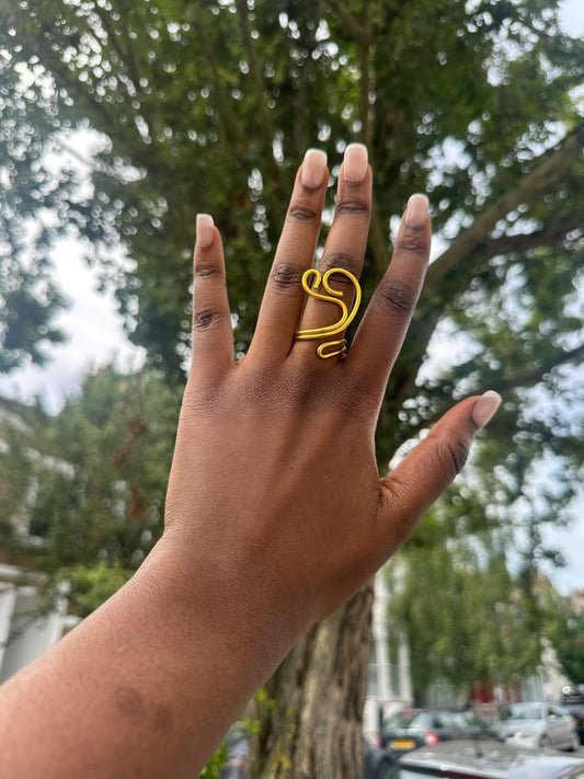 Elysian Heart Wrap Ring