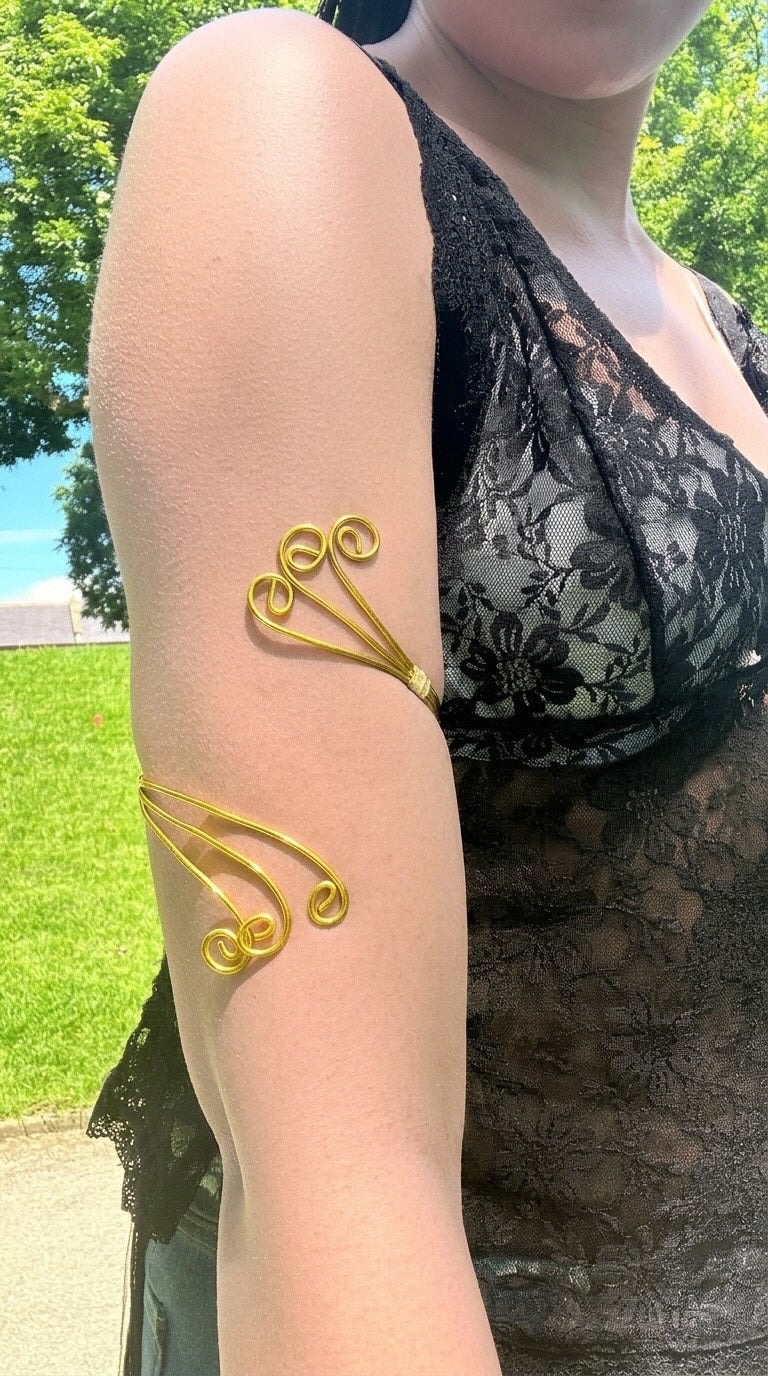 Golden Harmony Arm Wrap